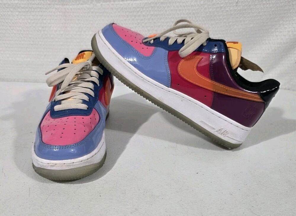 Nike Air Force 1 Low SP Undefeated Colorblock Leather Men's Sz 7.5 Wmn Sz 9
